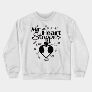 valentines day by chakibium Crewneck Sweatshirt